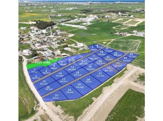 Mutluyaka 1. Etap 627.8 m2 : 71,900£ Ocak Teslim %30 pesınatla yerınızı ayırtın