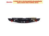 ISUZU D-MAX 2012-20 GÜÇLENDİRİLMİŞ SENSÖRSÜZ IŞIKLI DAKAR ARKA TAMPON, SİYAH
