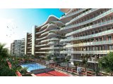 Girne Merkez'de; Lüks Site İçerisinde, Geniş, Deniz Manzaralı, Satılık, 4+1, Daire!