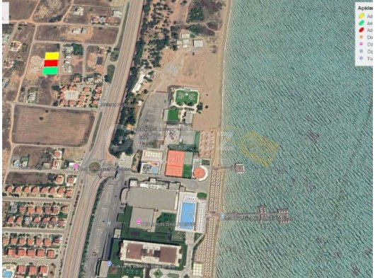 İSKELE ARKIN HOTEL KARSISI SATILIK YAN YANA 3 PARSEL