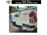 TOYOTA HILUX 2015+ ORİJİNAL ARKA TAMPON, KROM