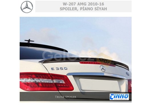 MERCEDES W-207 AMG 2010-16 SPOILER, PİANO SİYAH
