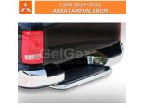 MITSUBISHI L200 2019-21 ARKA TAMPON, KROM