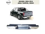 NISSAN NAVARA 2004-14 ARKA TAMPON, KROM