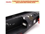 ISUZU D-MAX 2012-20 GÜÇLENDİRİLMİŞ SENSÖRSÜZ IŞIKLI DAKAR ARKA TAMPON, SİYAH