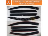 MITSUBISHI L200 2015+ CAM RÜZGARLIĞI MUGEN, 4 PARÇA