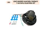 ÜNİVERSAL ÇEKİ DEMİRİ ELEKTRİK TESİSATI 7 KUTUPLU ELEKTRİK KİT