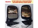 ISUZU D-MAX 2009-11 AYNA ELEKTRİKLİ KATLANIR SİNYALLİ, KROM KAPAKLI, SOL
