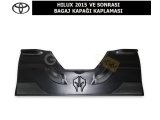 TOYOTA HILUX 2015+ BAGAJ KAPAĞI KABARTMA ABS, SİYAH
