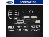 FORD RANGER WILDTRAK 2015-19 ABS SET 9 PARÇA, KROM