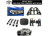 TOYOTA HILUX 2014+ FULL ÇERÇEVE SETİ, SİYAH