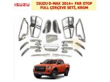 ISUZU D-MAX 2014+ FAR STOP FULL ÇERÇEVE SETİ, KROM