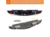 MITSUBISHI L200 2006-10 GÜÇLENDİRİLMİŞ SENSÖRSÜZ IŞIKLI DAKAR ARKA TAMPON, SİYAH