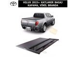 TOYOTA HILUX 2015+ KATLANIR BAGAJ KAPAMA, VİNİL BRANDA