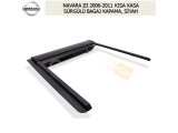 NİSSAN NAVARA III 2006-11 KISA KASA SÜRGÜLÜ BAGAJ KAPAMA, SİYAH