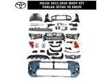 TOYOTA HILUX 2015-18 BODY KİT, PARLAK SİYAH VE KROM