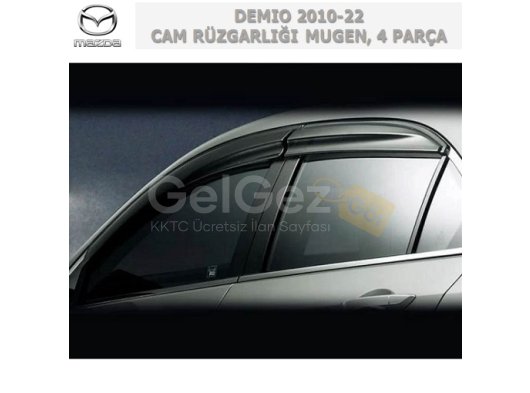 MAZDA DEMIO 2012-22 CAM RÜZGARLIĞI MUGEN 4 PARÇA