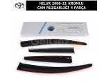 TOYOTA HILUX 2006 -22 KROMLU CAM RÜZGARLIĞI 4 PARÇA