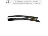 MERCEDES VITO W447 2004-2022 SPORT STYLE CAM RÜZGARLIĞI, 2 PARÇA