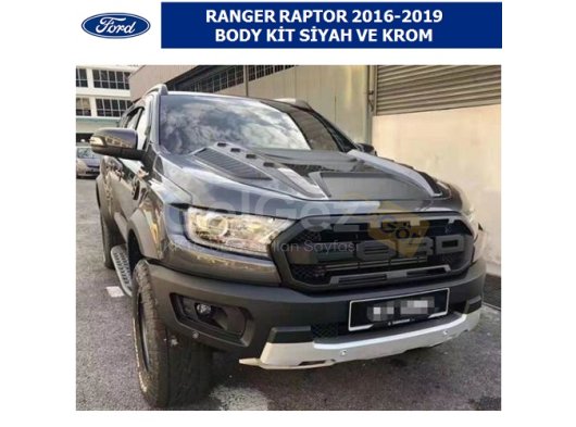 FORD RANGER RAPTOR 2016-19 BODY KİT, SİYAH VE KROM