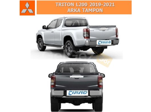 MITSUBISHI TRITON L200 2019-21 ARKA TAMPON SILVER