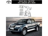 TOYOTA HILUX 2006-14 FULL ÇERÇEVE SETİ, KROM