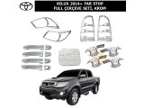 TOYOTA HILUX 2006-14 FULL ÇERÇEVE SETİ, KROM