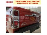 ISUZU D-MAX 2014+ FAR STOP FULL ÇERÇEVE SETİ, KROM