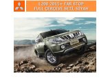 MITSUBISHI L200 2015+ FAR STOP FULL ÇERÇEVE SETİ, SİYAH