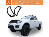 MITSUBISHI L200 2015+ FAR STOP FULL ÇERÇEVE SETİ, SİYAH