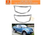 MITSUBISHI L200 2015+ FAR-STOP LAMBASI FULL ÇERÇEVE SETİ, KROM