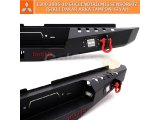 MITSUBISHI L200 2006-10 GÜÇLENDİRİLMİŞ SENSÖRSÜZ IŞIKLI DAKAR ARKA TAMPON, SİYAH