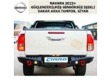 NISSAN NAVARA 2015+ GÜÇLENDİRİLMİŞ SENSÖRSÜZ IŞIKLI DAKAR ARKA TAMPON, SİYAH