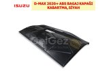 ISUZU D-MAX 2020+ ABS BAGAJ KAPAĞI KABARTMA, SİYAH