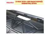 ISUZU D-MAX 2020+ ABS BAGAJ KAPAĞI KABARTMA, SİYAH