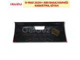ISUZU D-MAX 2020+ ABS BAGAJ KAPAĞI KABARTMA, SİYAH