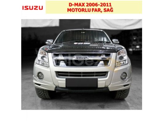ISUZU D-MAX 2006-2011 MOTORLU FAR, SAĞ