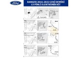 FORD RANGER 2016-2022 ÇEKİ DEMİRİ ELEKTRİK TESİSATI 13LÜ ELEKTRONİK KİT