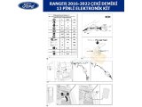 FORD RANGER 2016-2022 ÇEKİ DEMİRİ ELEKTRİK TESİSATI 13LÜ ELEKTRONİK KİT
