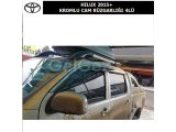 TOYOTA HILUX 2015+ KROMLU CAM RÜZGARLIĞI 4LÜ
