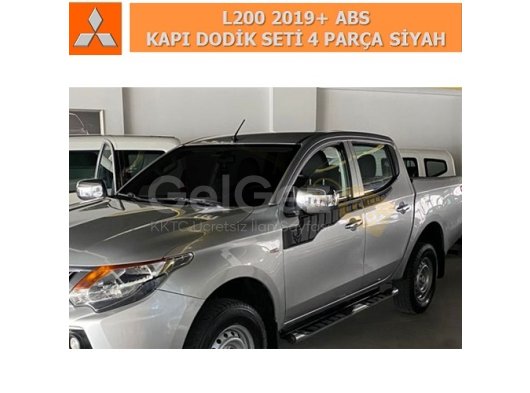 MITSUBISHI L200 2019+ ABS KAPI DODİK SETİ 4 PARÇA SİYAH