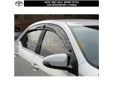 TOYOTA AXIO 2007-12 SPORT STYLE CAM RÜZGARLIĞI, 4LÜ