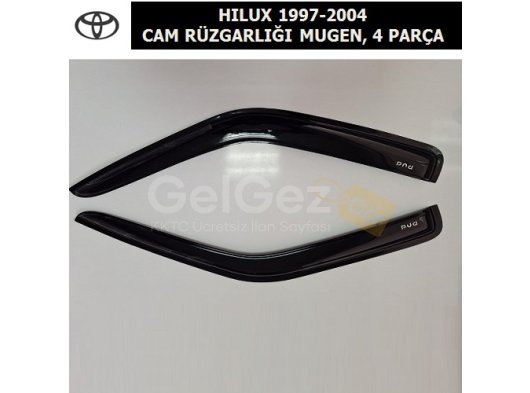 TOYOTA HILUX 1997-2004 PND CAM RÜZGARLIĞI MUGEN 4 PARÇA