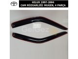TOYOTA HILUX 1997-2004 PND CAM RÜZGARLIĞI MUGEN 4 PARÇA