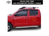 TOYOTA HILUX 1997-2004 PND CAM RÜZGARLIĞI MUGEN 4 PARÇA