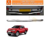 MITSUBISHI L200 2011-2015 Ø76 ARKA TAMPON KORUMA KROM