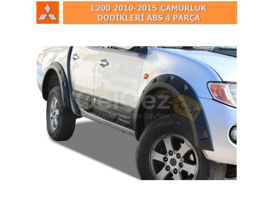 MITSUBISHI L200 2010-15 ÇAMURLUK DODİKLERİ ABS 4 PARÇA
