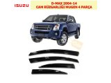 ISUZU D-MAX 2004-14 CAM RÜZGARLIĞI MUGEN 4 PARÇA