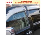 ISUZU D-MAX 2004-14 CAM RÜZGARLIĞI MUGEN 4 PARÇA