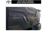 TOYOTA HILUX 2015+ BAGAJ KAPAĞI KABARTMA ABS, SİYAH